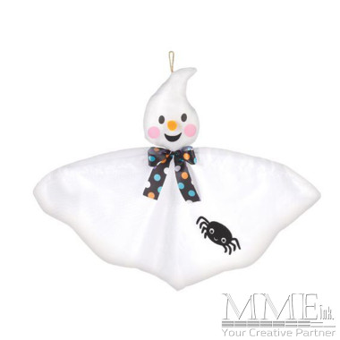 Ghosts Hanging Plush with Black Bow